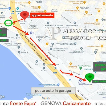 Cavour Luxury Sea View Apartment Genoa Ngoại thất bức ảnh